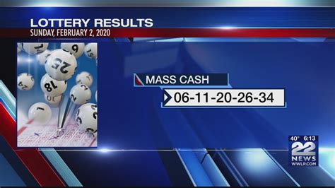 The table below contains the result summary of Massachusetts Mass Cash lottery draws held today Date MA Mass Cash Top Payout Friday, February 04, 2022 3-19-25-32-35 100,000 See also MA Mega Millions live draw results for February 04, 2022. . Mass cash result